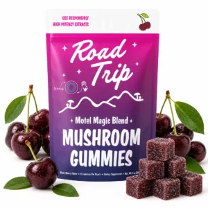 Motel Magic Mushroom Gummies - Black Cherry