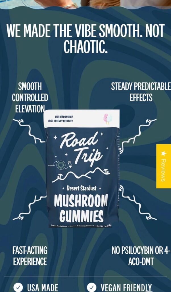 Road Trip Mushroom Gummies Reviews